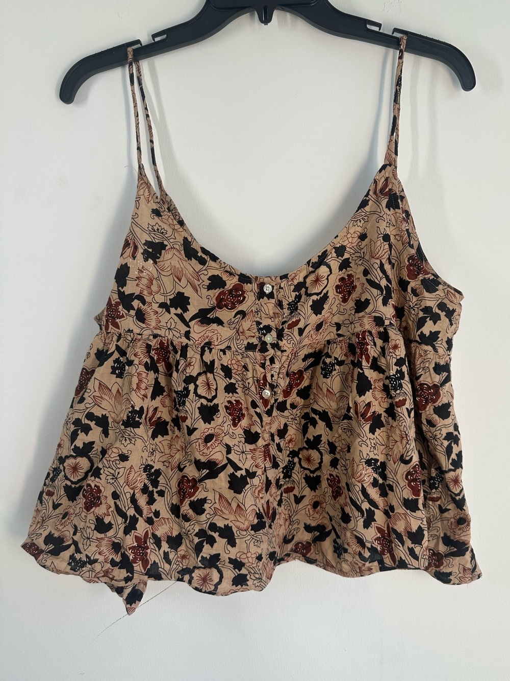 The Great Sleep Floral Cotton Cami Tank | Size 3